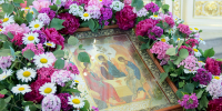 В храмах благочиния встретили праздник Святой Троицы - Благочиние Арзамасского района