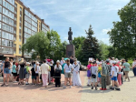 На площади Пушкина сегодня многолюдно (фото)