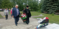 Помощник благочинного принял участие в мероприятиях, повещенных Дню памяти и скорби - Благочиние Арзамасского района