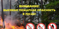 Местами по Нижегородской области ожидается высокая (4 класс) пожароопасность лесов и торфяников - Город Арзамас