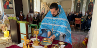 В законсервированном храме села Кузьмин Усад состоялось торжественное богослужение - Благочиние Арзамасского района