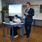 Политехники побывали с мастер-классом в СШ №1 им. М. Горького